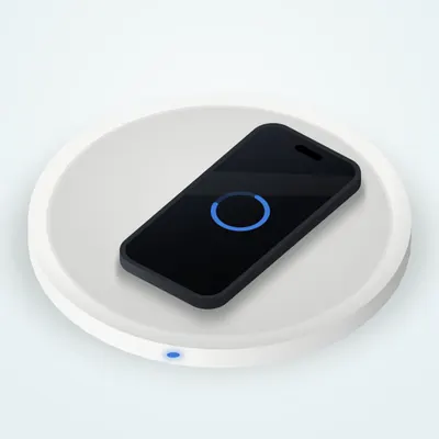 Chargeur à induction Voltix Pad 15 W — détail