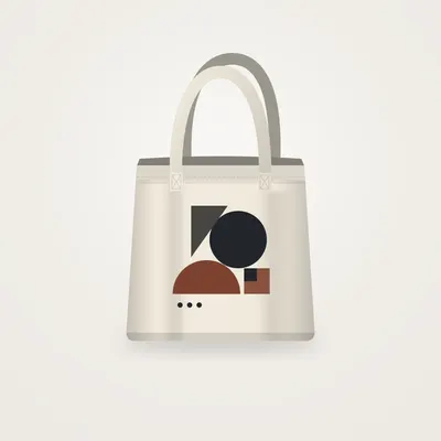 Tote bag en toile Zarbia Kesra — vue d'ambiance