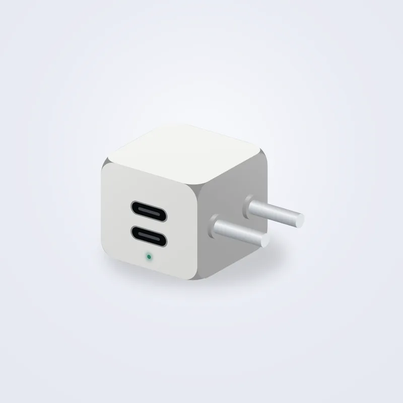 Chargeur GaN 65 W Voltix Trio