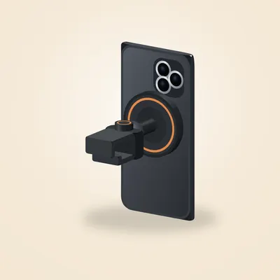 Support téléphone voiture magnétique Routa Grip — vue d'ambiance