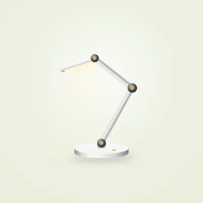 Lampe de bureau LED Lumea Arc — vue d'ambiance