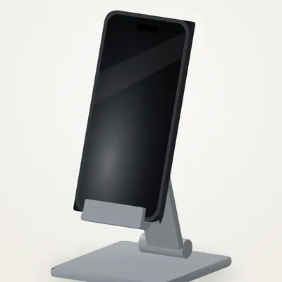 Support téléphone aluminium Kerna Lift — détail