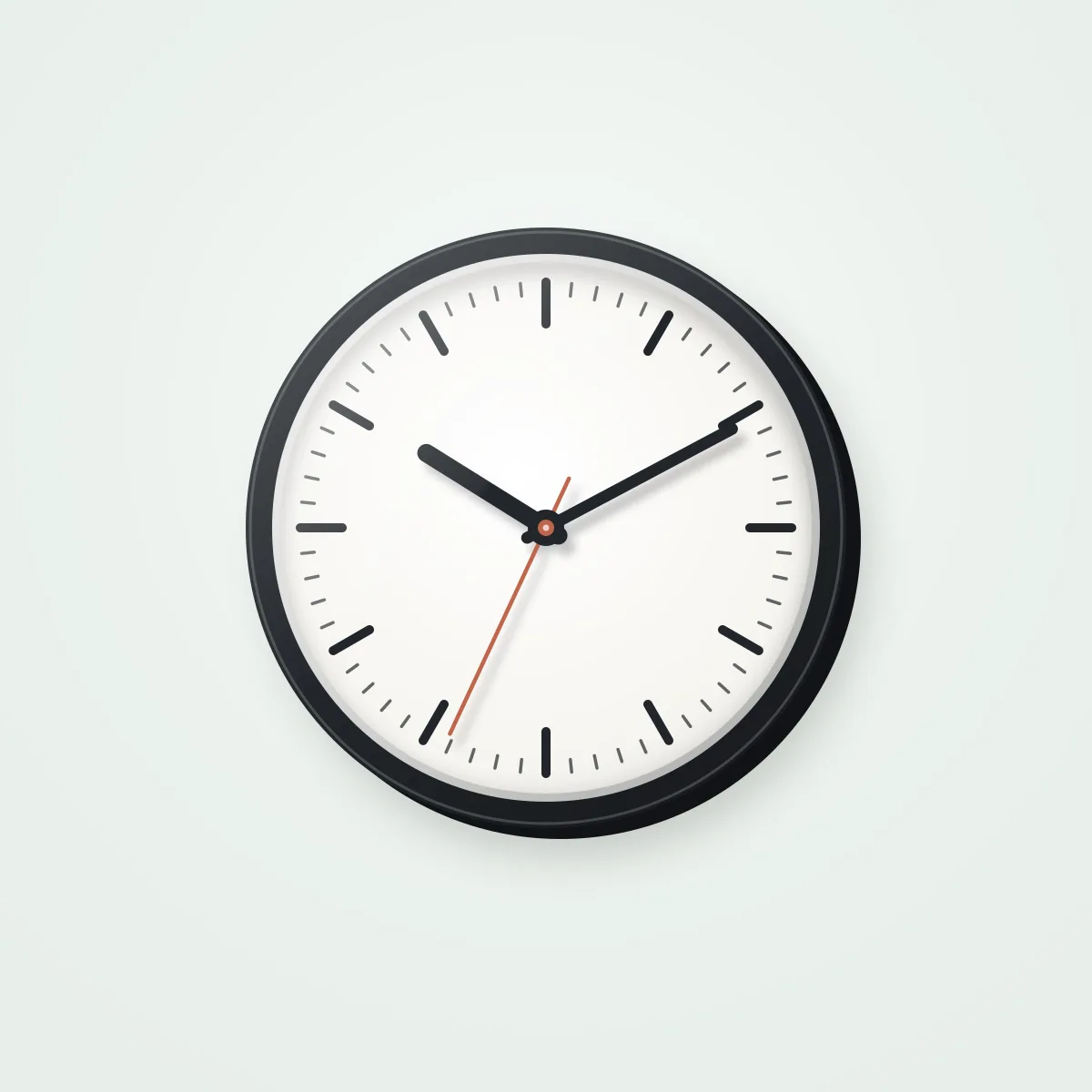 Horloge murale silencieuse Lumea Orbit 30 cm