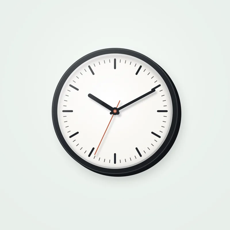 Horloge murale silencieuse Lumea Orbit 30 cm