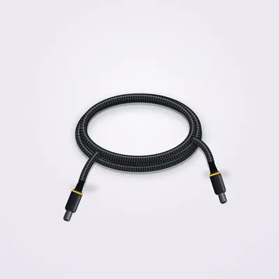 Câble USB-C tressé Voltix Flex 1,2 m — vue d'ambiance