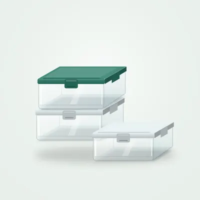 Boîtes de conservation en verre Cuisio Fresh (lot de 5)