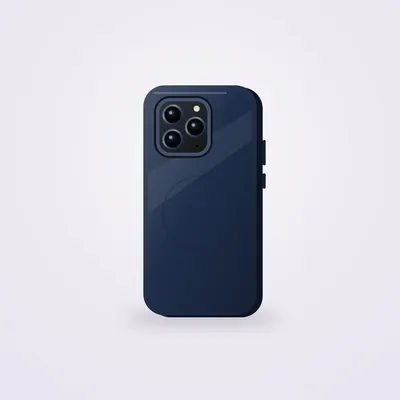 Coque antichoc Voltix Shield pour iPhone 15 — Bleu marine